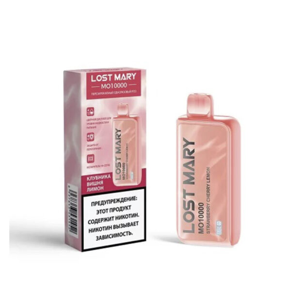 Электронная сигарета LOST MARY MO10000 Клубника Вишня Лимон