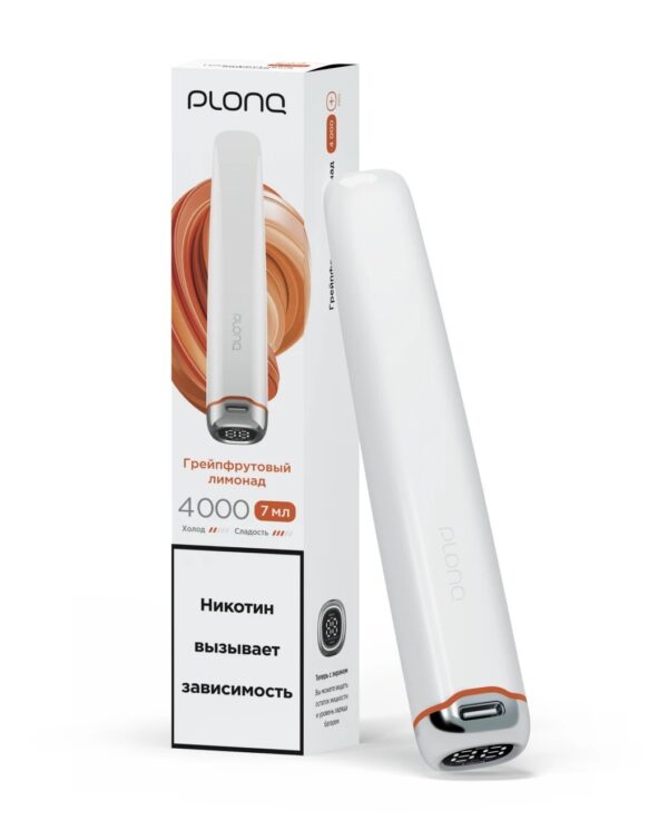 Электронная сигарета Plonq Plus Pro Грейпфрутовый лимонад