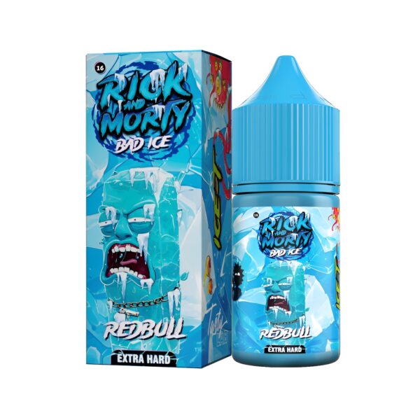 Жидкость Rick & Morty BAD ICE Salt 30мл — RedBull (Рэдбул) (20 Hard)